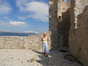 Photo Shots inside Rocca Calascio Castle