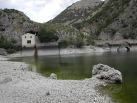 First part of the Lake with small pebble beach