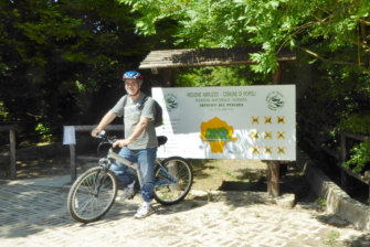 Car park at Popoli Nature Reserve